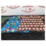(2) Menï¿½s Medium Ugly Christmas Camp Shirts