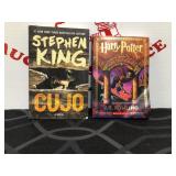 Stephen King Cujo & Harry Potter and the