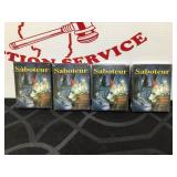 (4) Saboteur Strategy Card Games Lot New