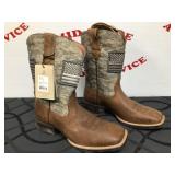 Ariat Menï¿½s 8.5D Sport Patriot Cowboy Boots with
