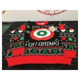 Menï¿½s XL Ugly Christmas Sweater You Miss You