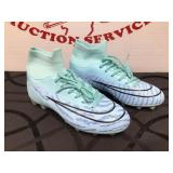 Junnmre Size 37 Cleats New High Top Lace Up