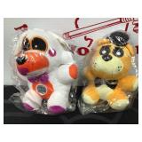 (2) Five Nights at Freddyï¿½s FNAF Plush Toys Lot