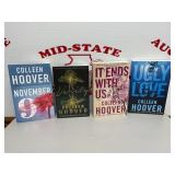 4) Colleen Hoover 4 Paperback Books Lot-November