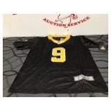 NFL Menï¿½s Large Saints Football Jersey #9 Brees