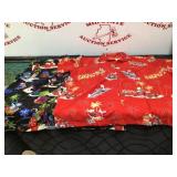 (2) Menï¿½s 2XL Ugly Christmas CampShirts NWT Lot