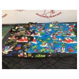 (2) Menï¿½s Medium Ugly Christmas Camp Shirts NWT