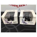 (2) XXKaws Trendy Sitting Ornaments Lot with
