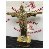 19? Gold Plastic Jesus Statue Made by the