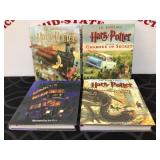 Harry Potter Books 1-4 Hardcover with Dust