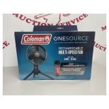Coleman One Source Rechargeable Multi-Speed Fan