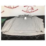 Ascend XL Raglan Hoodie with Tags Frost Gray