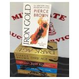 (5) Red Rising Novel Paperback Book Lot Pierce