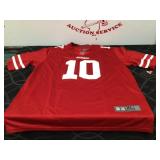 NFLPA Menï¿½s XL 49ers Football Jersey NWT #10 NFL
