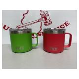 (2) Yeti Rambler 14oz Mugs