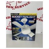 Bell + Howell Socket FanLight 1000 Lumens