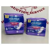 (2) Always Size 5 Heavy Long 32CT Pads