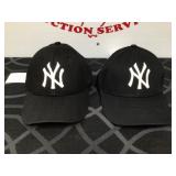 (2) New York Yankees Baseball Caps GFerdushi Hats