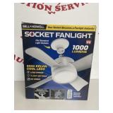 Bell + Howell Socket FanLight 1000 Lumens 3 Fan