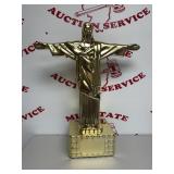 19? Gold Plastic Jesus Statue Made by
