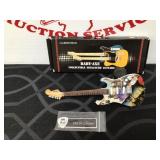 Baby Axe 10?? Mini Collectible Guitar with David