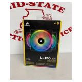 Corsair 3PC LL120 RGB LED Series Fan 120MM