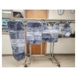 (4) Piece Bathroom Set- 3 Rugs & 1 Toilet Top
