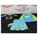 (3) Boys 7/8 Swimming Suit Lot New Shorts &