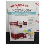 Nostalgia Retro Snow Cone Maker (20) Cup Capacity