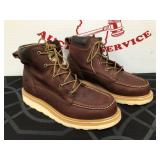 Irish Setter Menï¿½s 10.5D Wedge Boots Lace Up