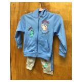 Peppa Pig Size 4T 2pc Sweat Jacket & Sweatpants