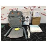 New Baby Merchandise Lot- Diaper Backpack with