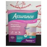 (54) Assurance Womens Underwear Size 2XL Pant