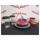 Dowan Dinner Set For 1 Or Replacement Set- Plate