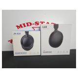 (2) Wireless Headphones- JH-820 & L18- Both Black