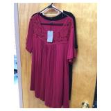 (2) A.Jesdani Womenï¿½s 2X Rayon/Spandex Shirts New