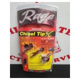 (3) Rage Slipcam Chisel Tip SC Rear Deploying