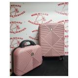 Tripcomp Rolling Suitcase w Toiletry Bag Dusty