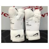 (6) Nike Everyday Crew Socks Dri Fit Lot