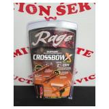 (3) Rage Slipcam CrossbowX 2 Blade 125 Grain Rear