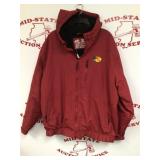 Bass Pro Menï¿½s XL Hooded Insulated Coat Zip Front
