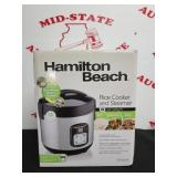 Hamilton Beach Rice Cooker & Steamer (8) Cups