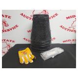 (10) Piece Plant Protector w Stakes & Labels 9"