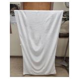 (4) Bath Towels- 35" x 70" Each White In Color
