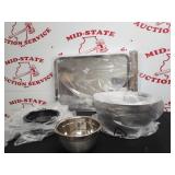 (2) Stainless Steel  Baking Pans 17.5" x 13" &