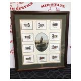 John Bald Illinois Ducks Unlimited Signed Framed