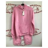 Sunbs Womenï¿½s Large 2pc Sweatshirt Hoodie &