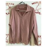 (2) New Womenï¿½s Large Long Sleeve Polyester/