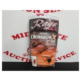 (3) Rage Slipcam CrossbowX  2 Blade 100 Grain