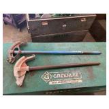 2 Large Pipe Benders